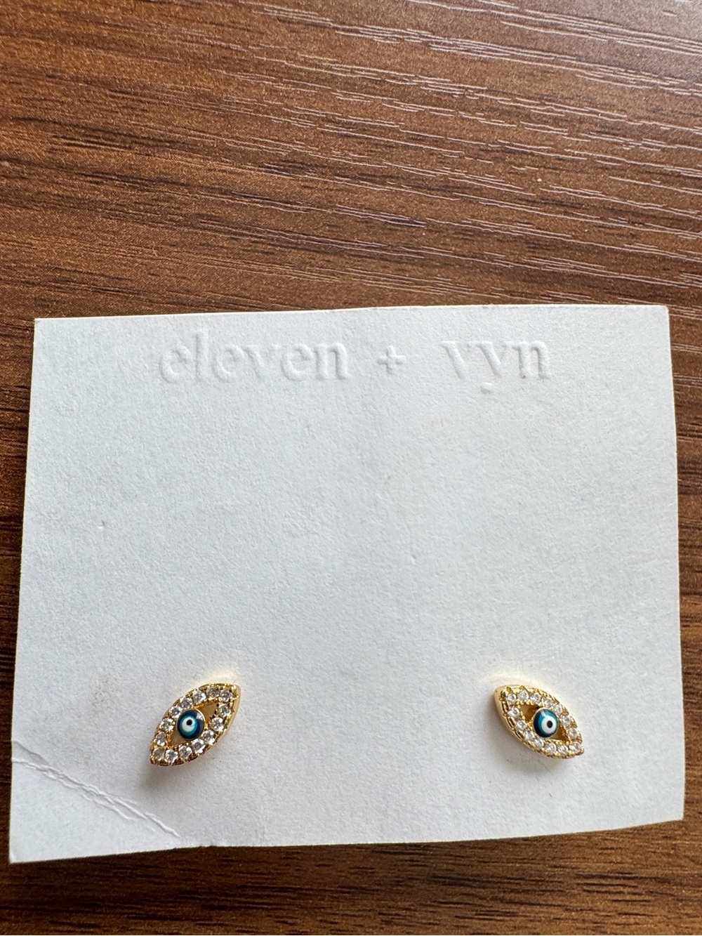 eleven + vyn  stud earrings new